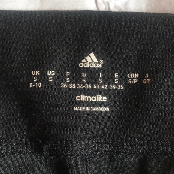 Adidas Workout Leggings - Picture 2 of 4